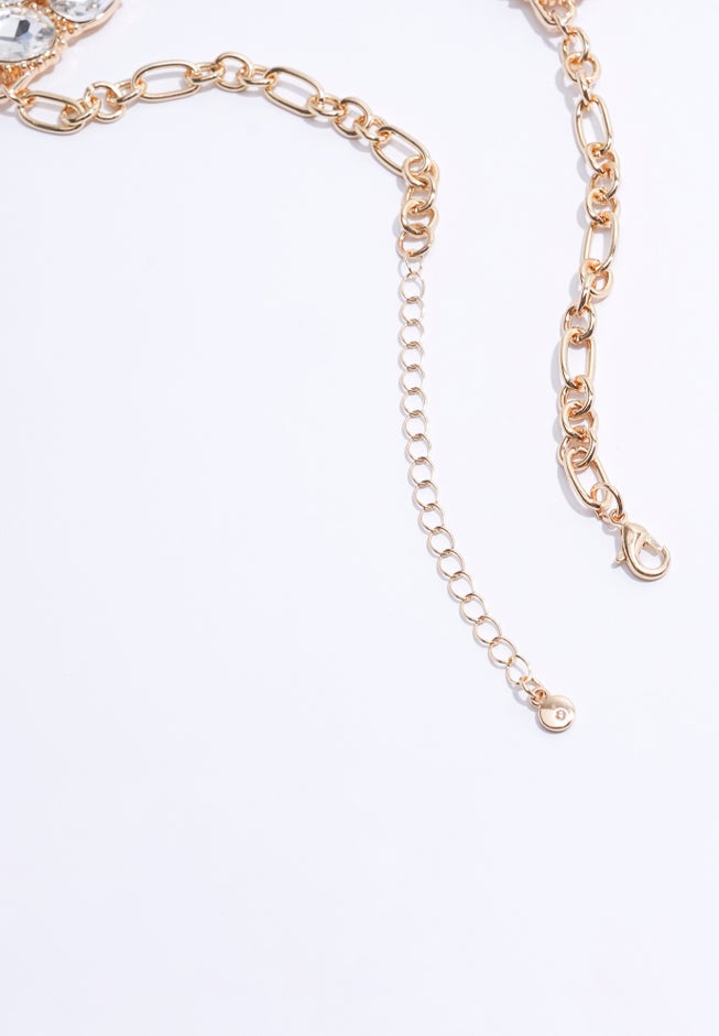 Rhinestone Necklace image number 1