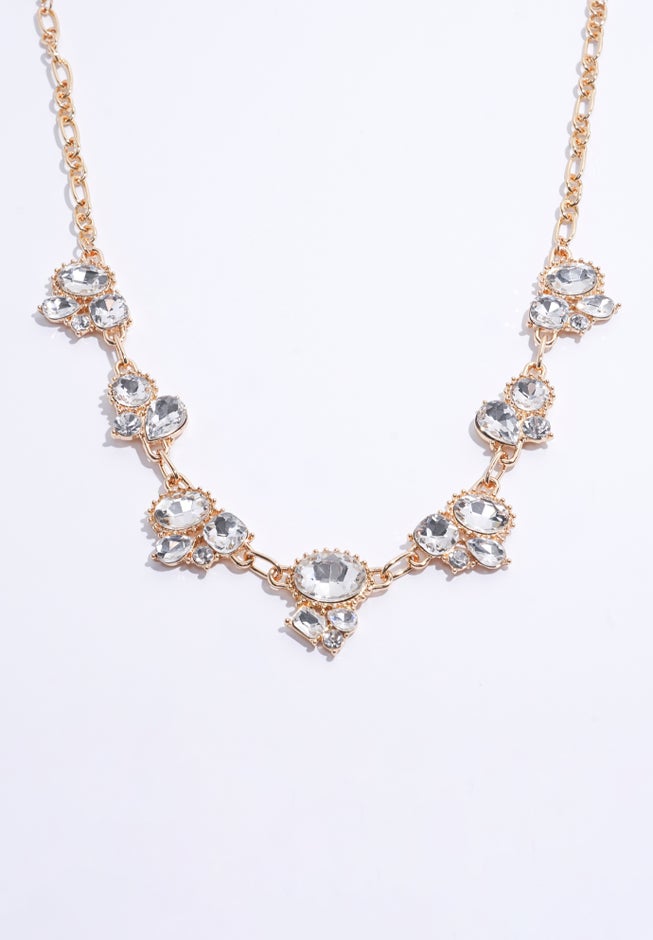 Rhinestone Necklace image number 2