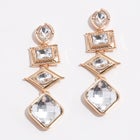 Rhinestone Drop Earrings image number 0