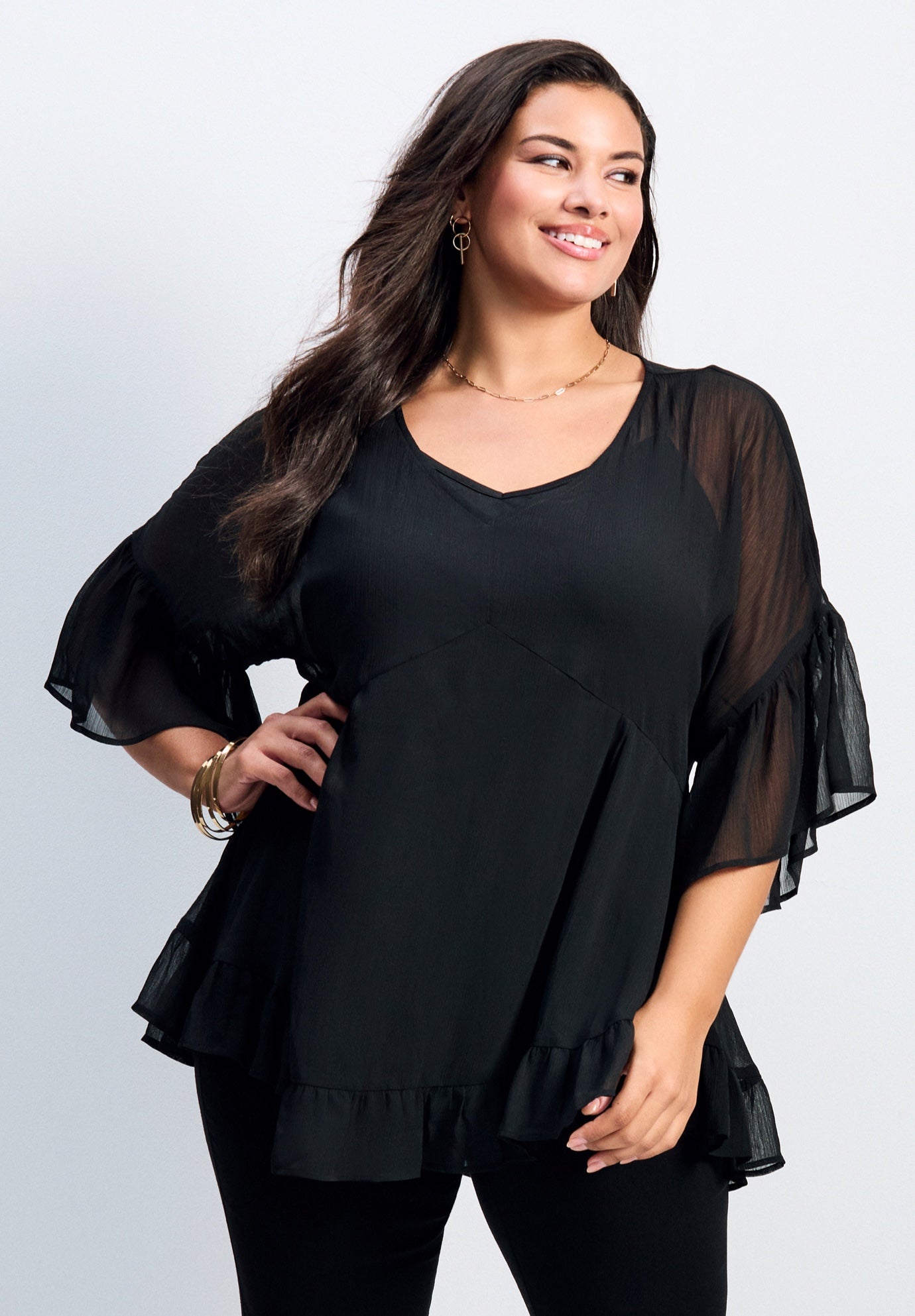 Harlow Frill Detail Blouse image number 0