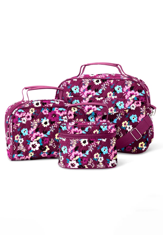 3-Piece Quilted Bag Set image number 1