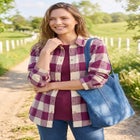 Denim Tote image number null