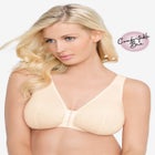 Leading Lady® Meryl Cotton Front-Close Wireless Bra image number null