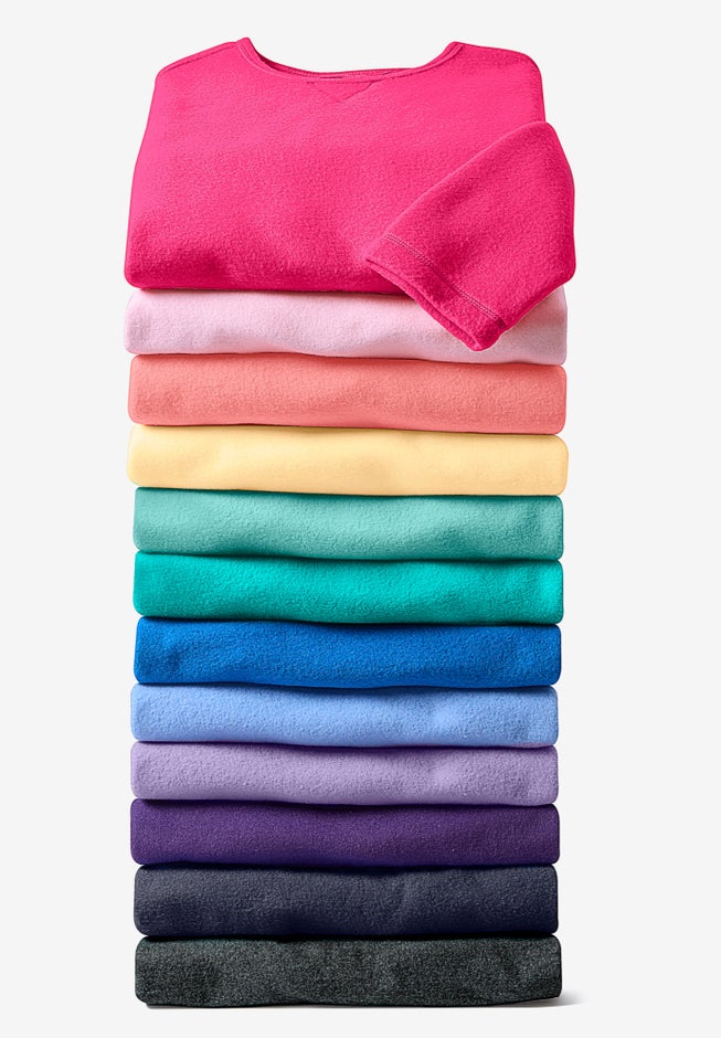 Crewneck Ultra Soft Sherpa Sweatshirt image number 3