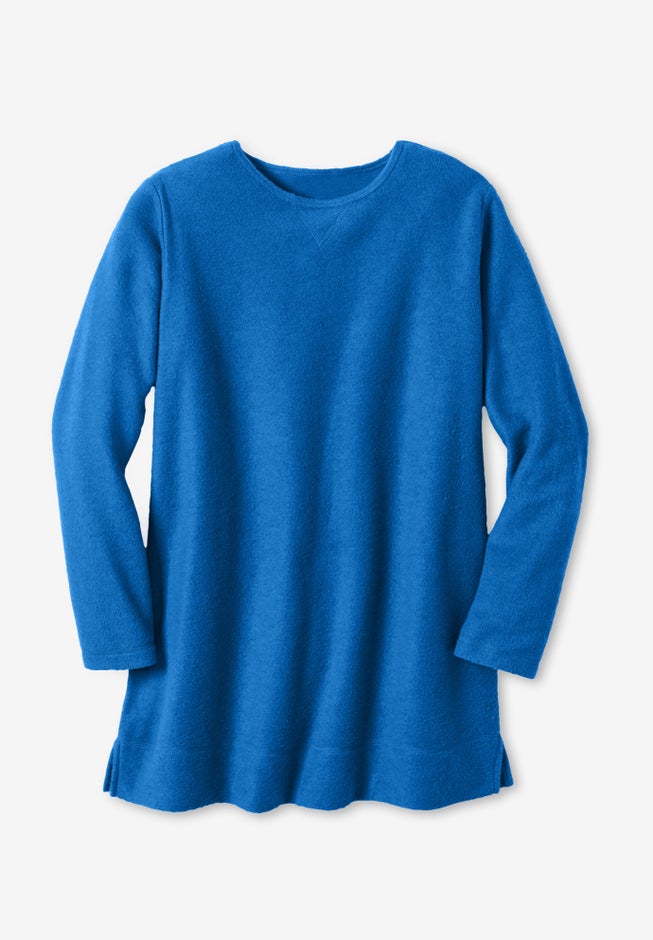 Crewneck Ultra Soft Sherpa Sweatshirt image number 2