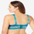 Wireless Back-Close Lounge Bra image number null
