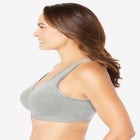 Wireless Back-Close Lounge Bra image number null