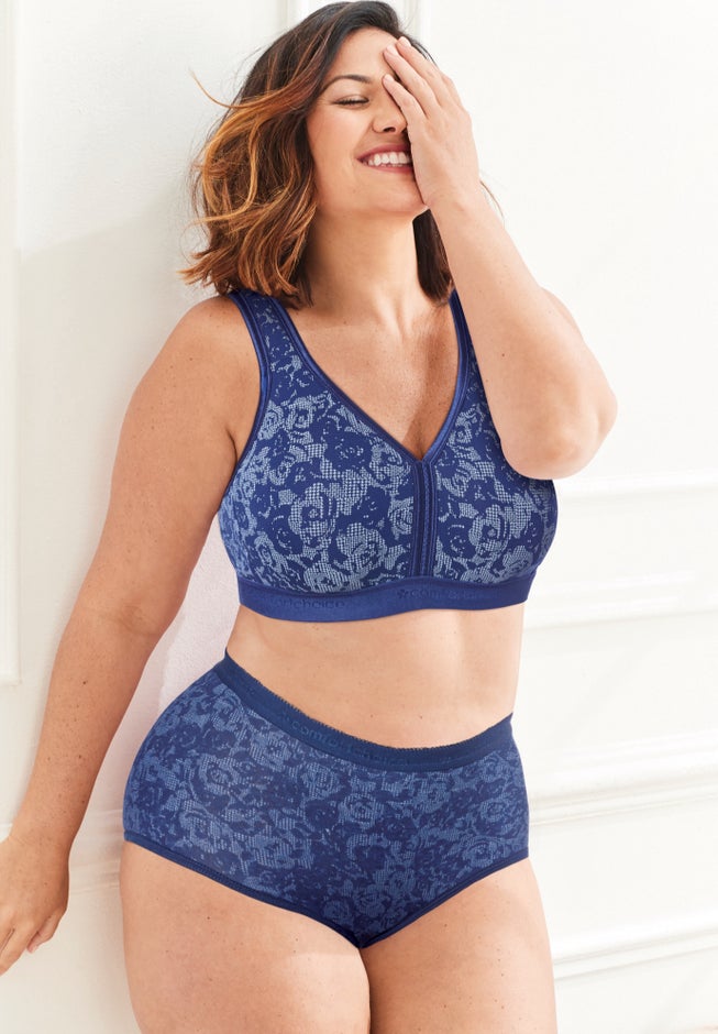 Wireless Back-Close Lounge Bra image number 5