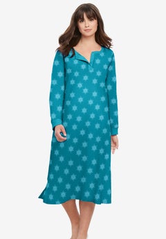 Thermal Henley Sleepshirt