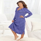 Thermal Henley Nightgown image number null