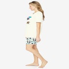 Knit PJ Short Set image number null