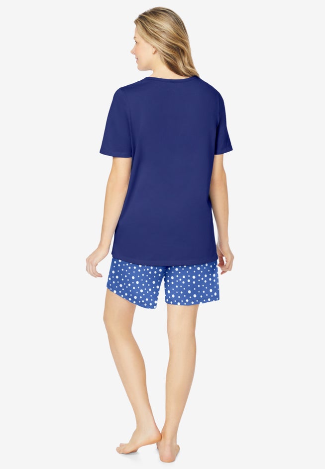 Knit PJ Short Set image number 1