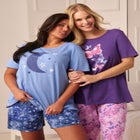 Graphic Tee PJ Set image number null