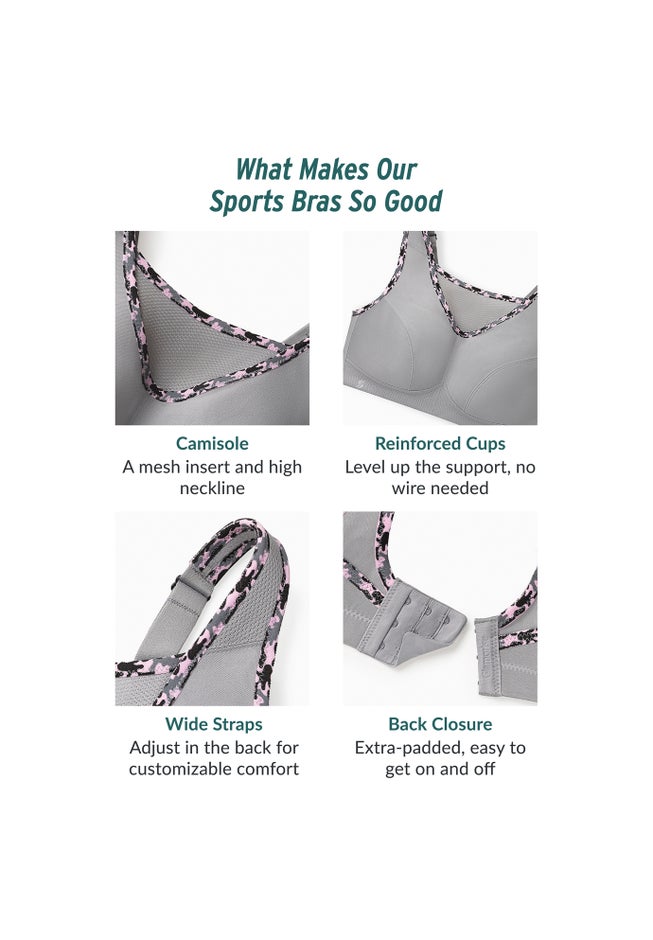 Glamorise® No-Bounce Camisole Sport Bra image number 2