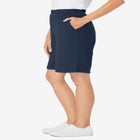 7-Day Straight-Leg Elastic-Waist Stretchy Knit Short image number 2