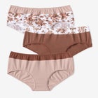 Full Coverage Stretch Cotton Color Block Brief 3-Pack image number null