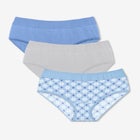 Full Coverage Stretch Cotton Color Block Brief 3-Pack image number 0