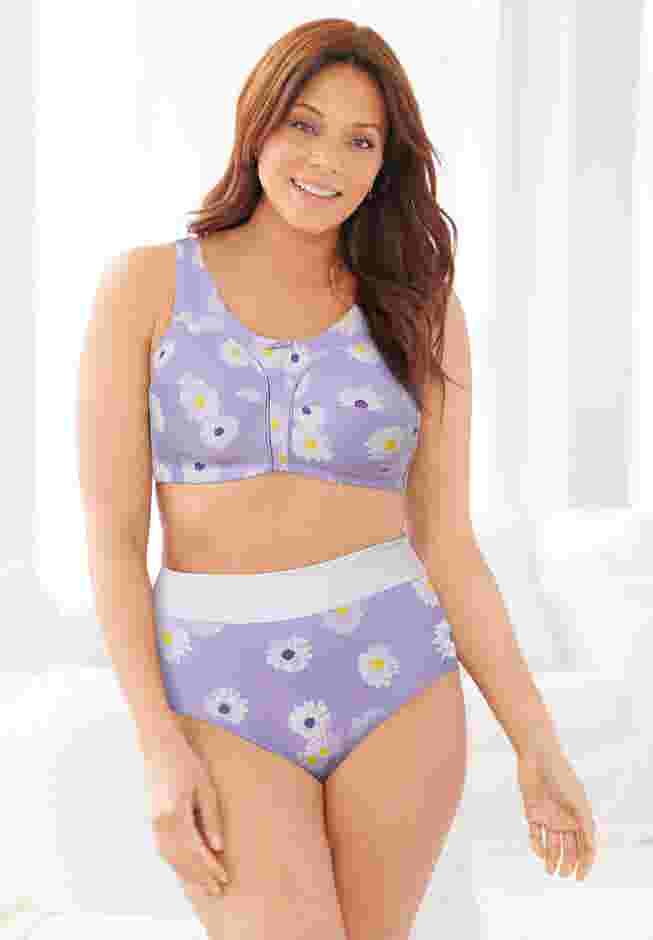 Full Coverage Stretch Cotton Color Block Brief 3-Pack image number 5