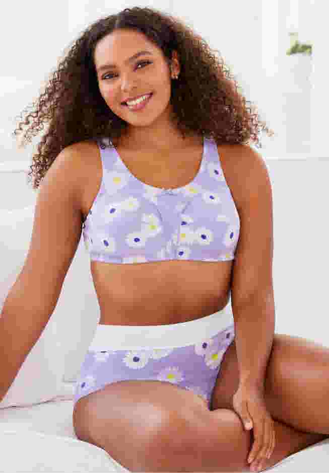 Full Coverage Stretch Cotton Color Block Brief 3-Pack image number 6