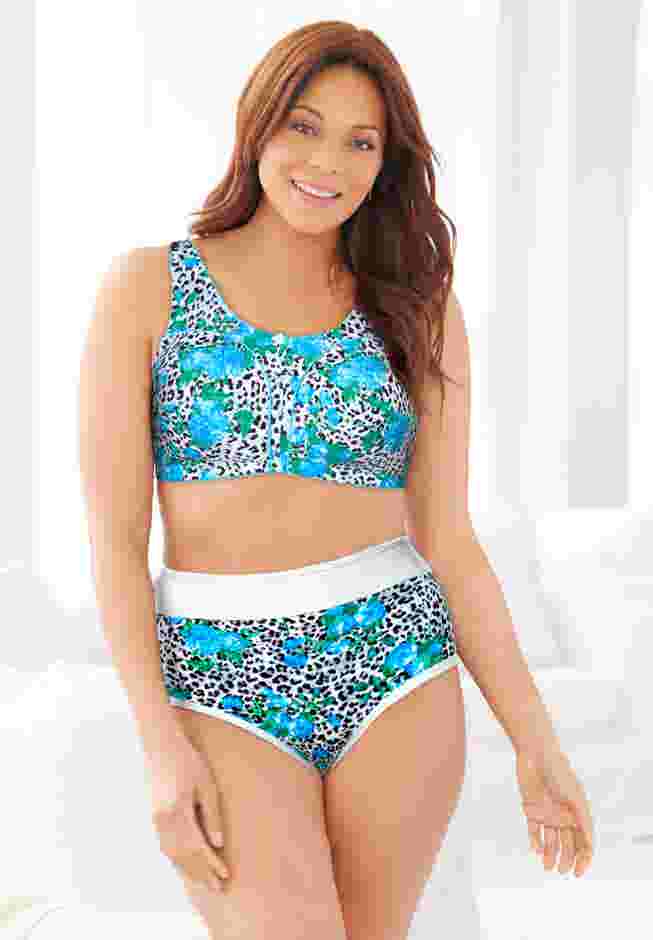 Full Coverage Stretch Cotton Color Block Brief 3-Pack image number 8