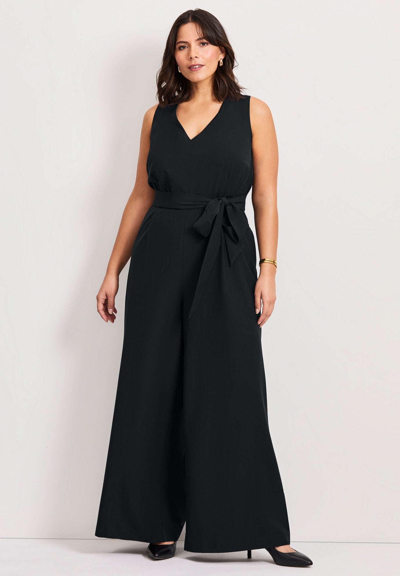Cool Hand Wide Leg Jumpsuit | Avenue