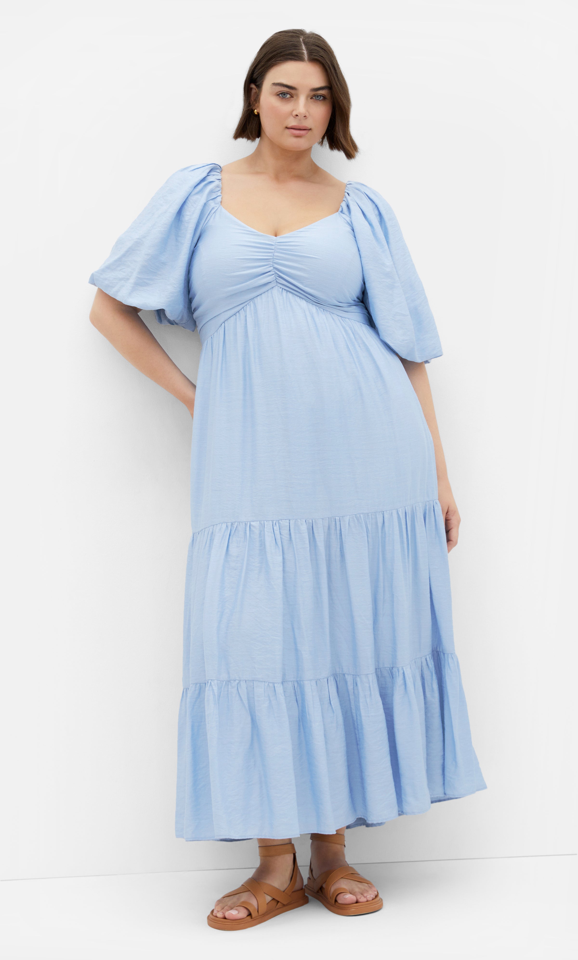avenue blue dress Dress Size~6~16 Price~60000