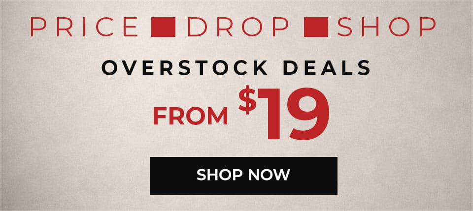 Price Drop Shop — Overstock Deals From $19 — Shop Now