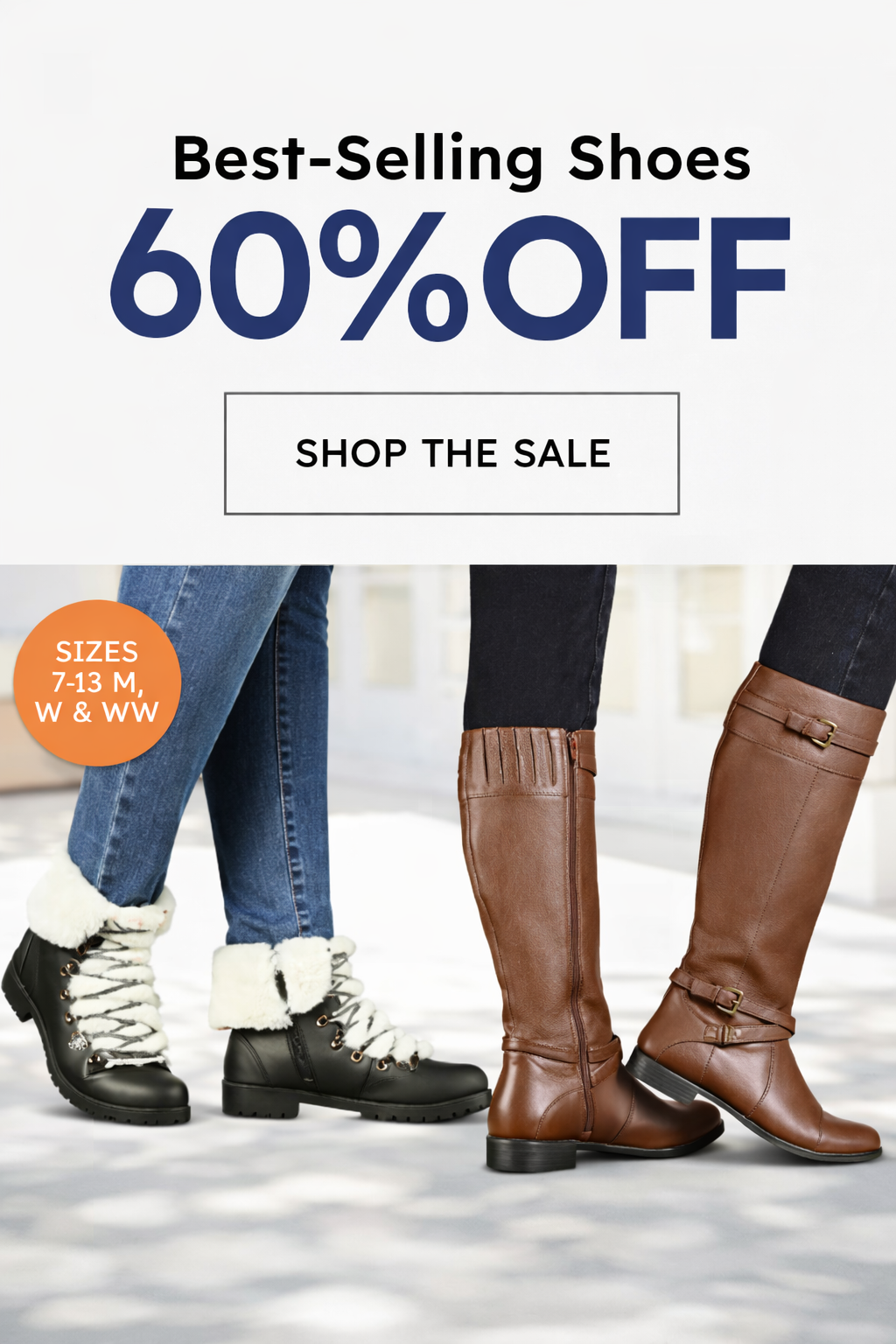 60% off on shoes special collection shop now