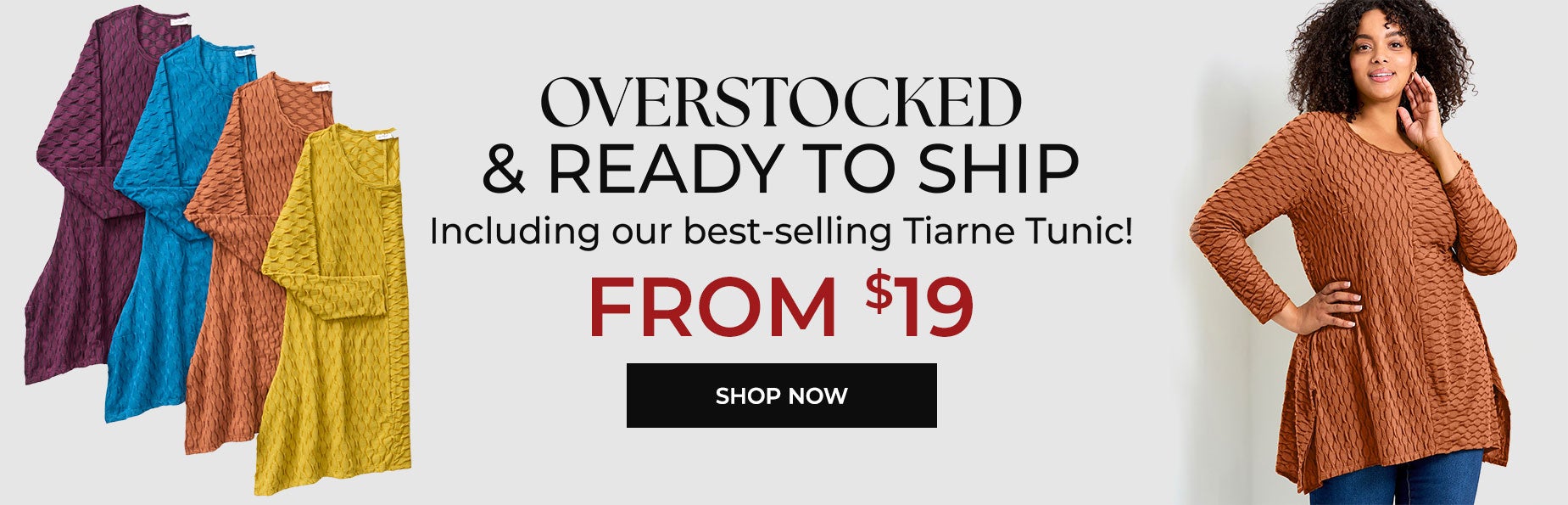 Overstocked and ready to ship from $19