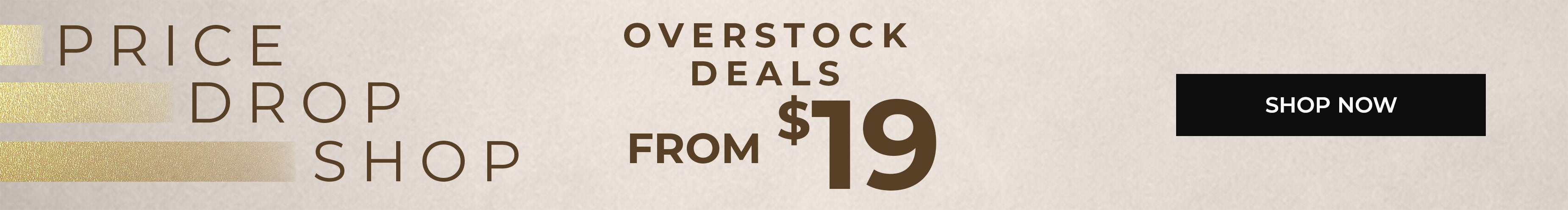 Overstock Deals From $19 — Shop Now
