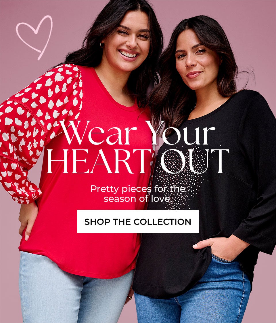 wear your heart out - shop the collection