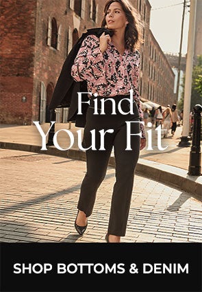 SHOP BOTTOMS & DENIM