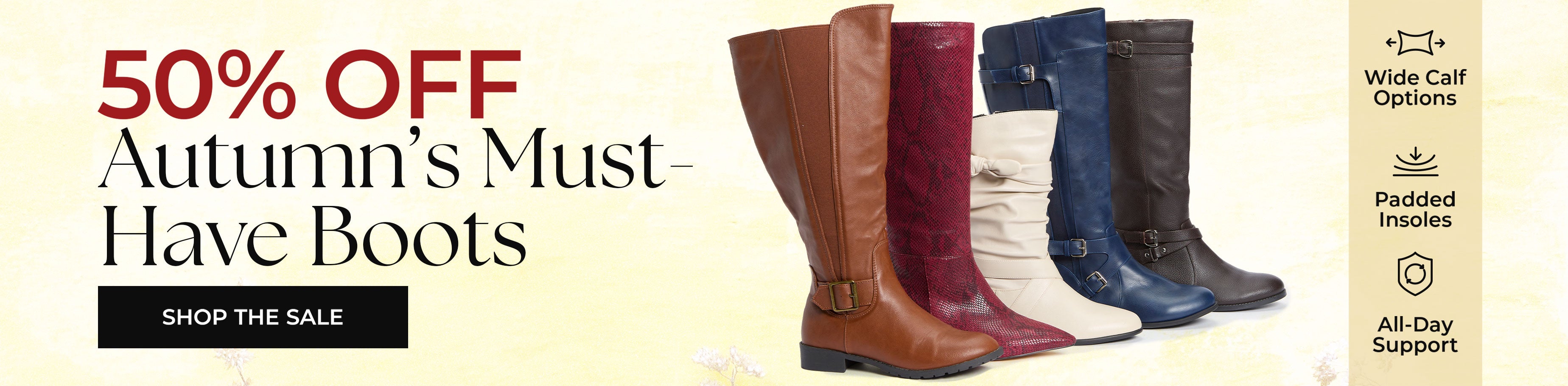 50% Off Autumn's Must-Have Boots — Shop The Sale