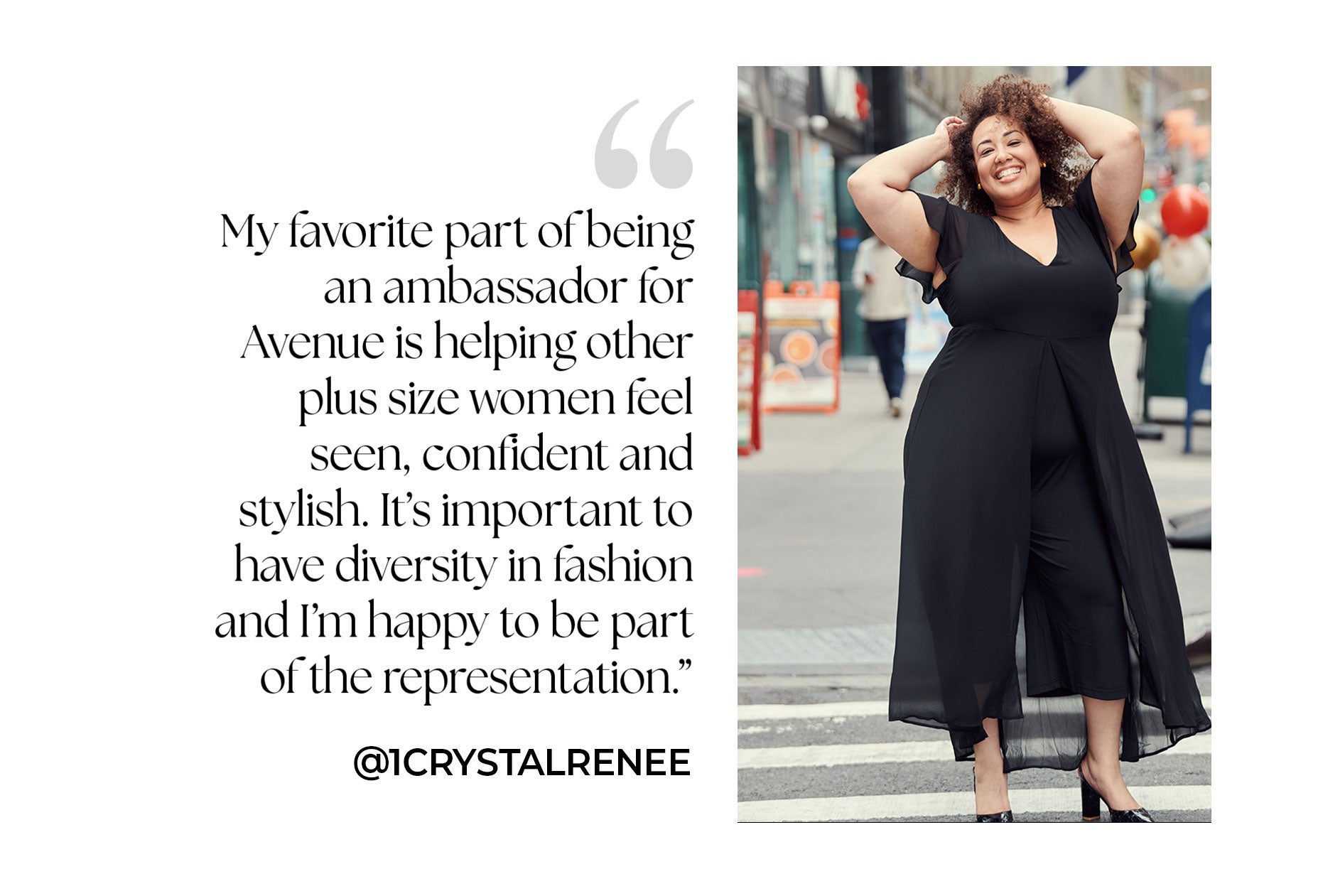 @1CrystalRenee — Avenue Ambassador