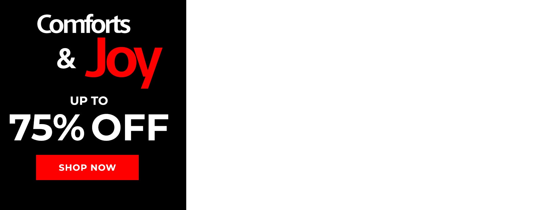 UP TO 75% OFF INTIMATES AND SLEEP