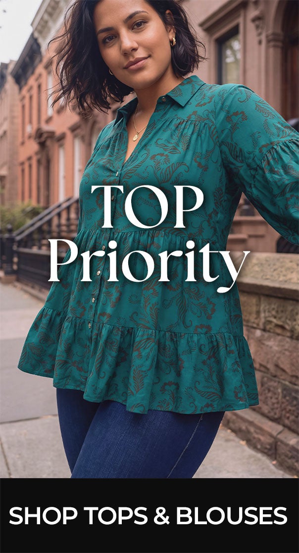 SHOP TOPS & BLOUSES