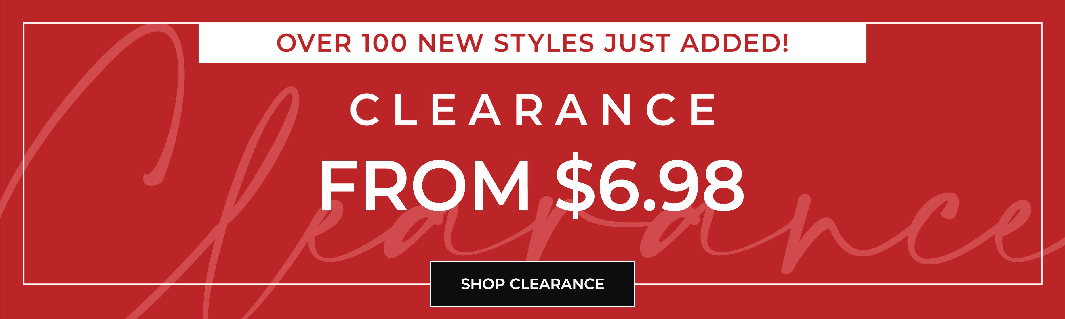 SHOP CLEARANCE