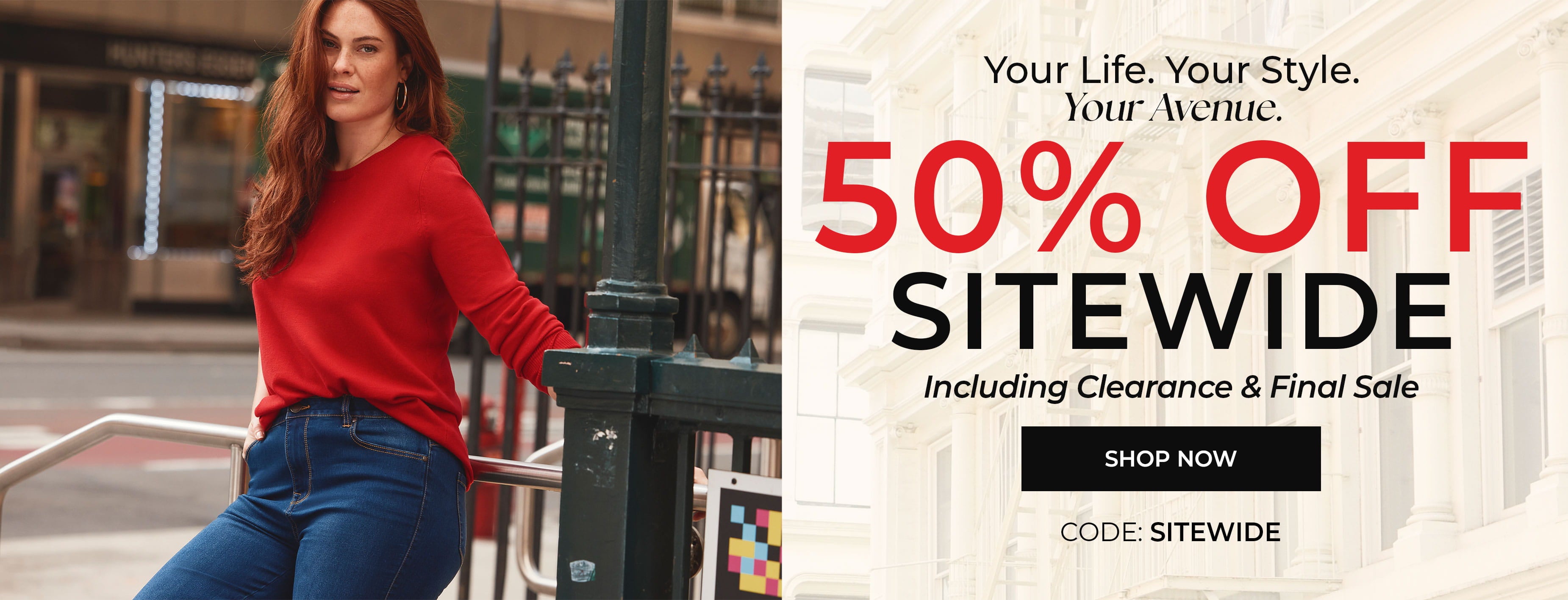 SHOP NOW — 45% Off Sitewide