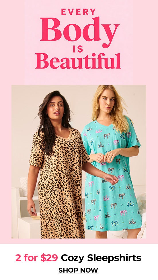 2 For $29 Cozy Sleepshirts. Shop Now