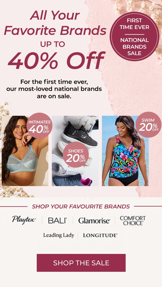 Favorite Brands 40% OFF Shop The Sale