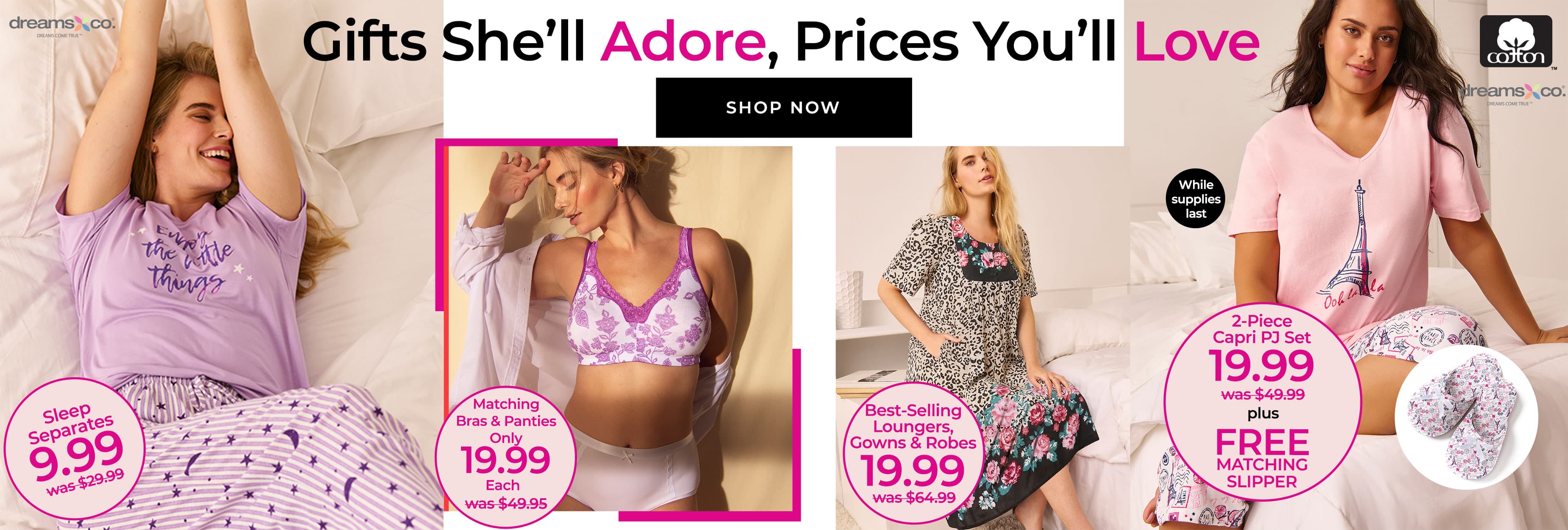 Gifts She'll Adore, Prices You'll Love