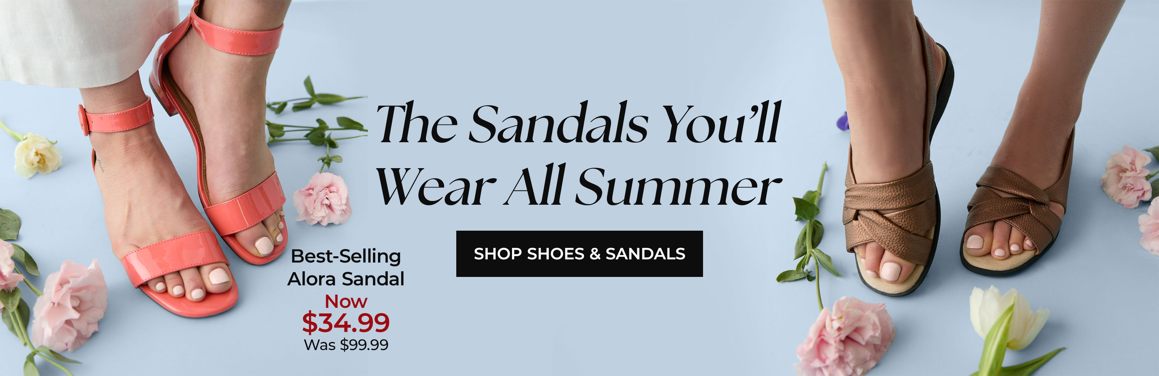 The Sandals You'll Wear All Summer — Best-Selling Alora Sandal Now $34.99