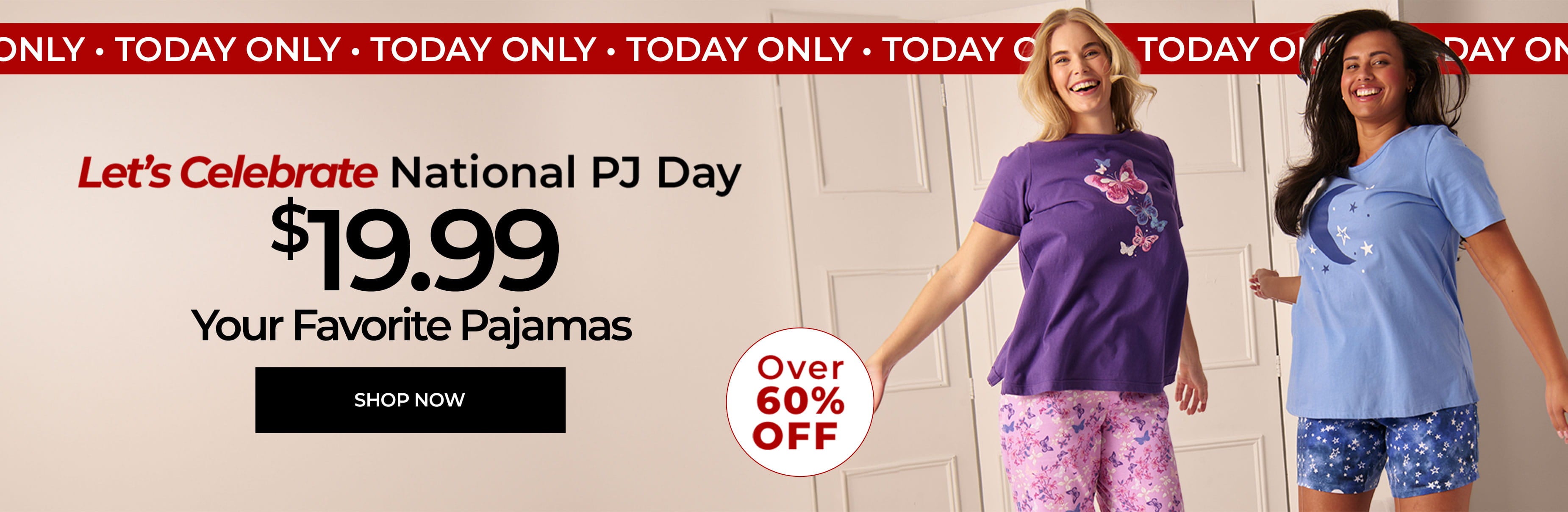 Let's Celebrate National PJ Day — $13.99 Your Favorite Pajamas