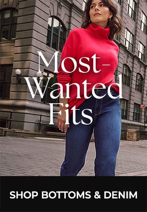 SHOP BOTTOMS & DENIM