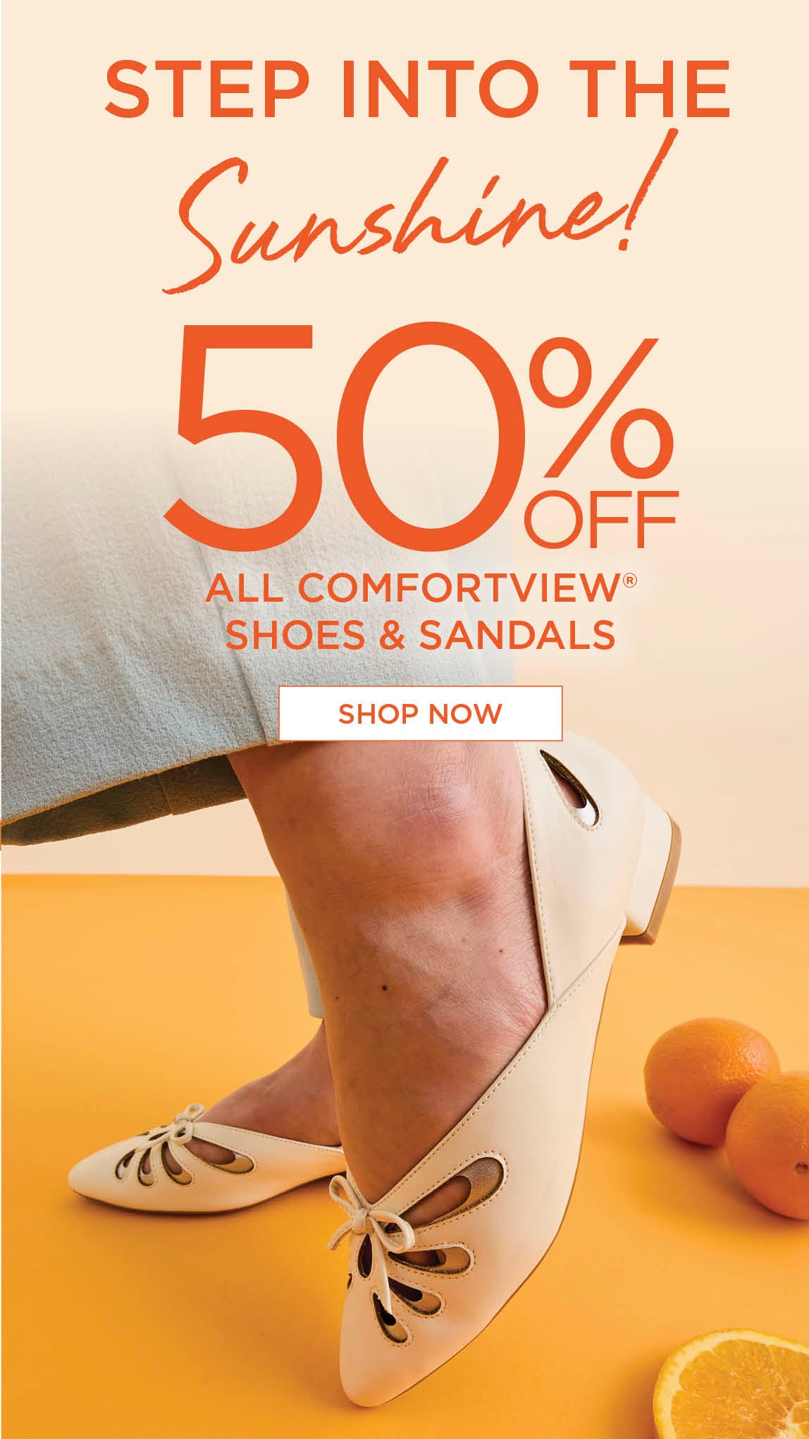 Comfort View 50% Off Shoes & Sandals