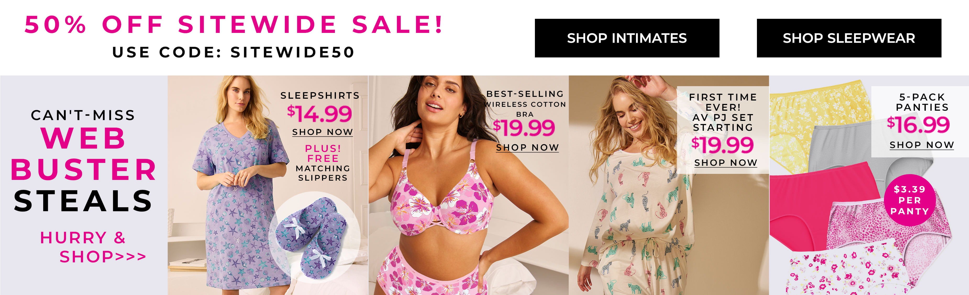 50% Off Sitewide Sale — Can't-Miss Web Buster Steals
