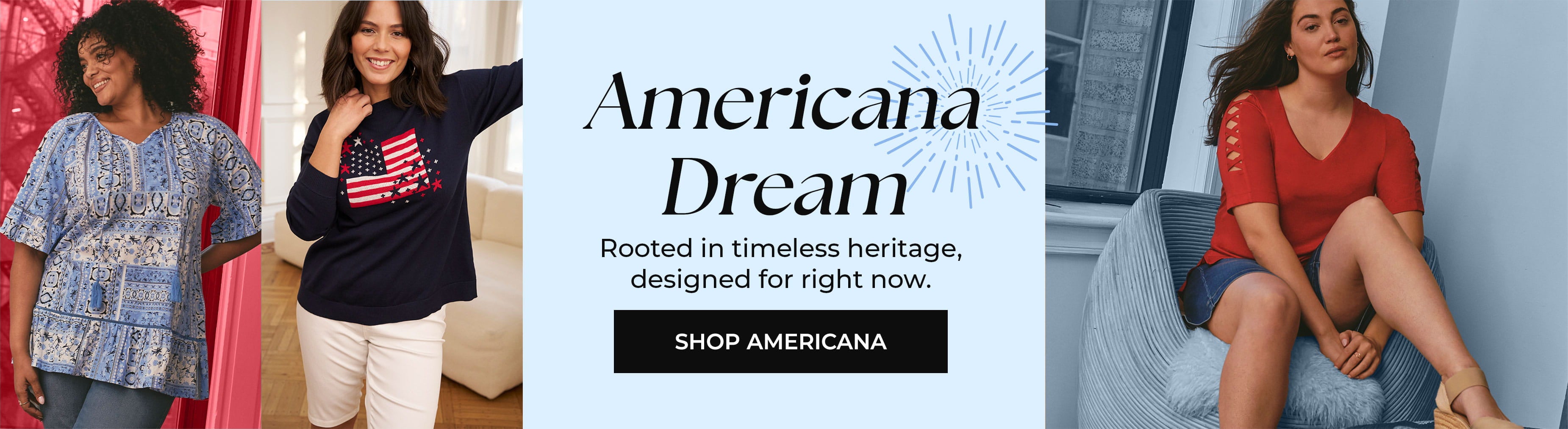 Americana Dream — Rooted in timeless heritage, designed for right now — Shop Americana