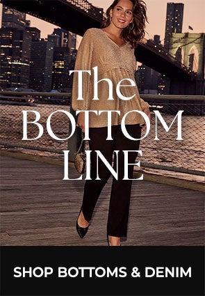 SHOP BOTTOMS & DENIM