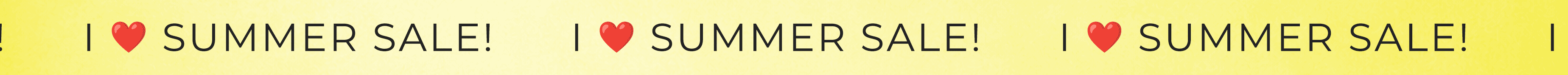 I love Summer Sale!