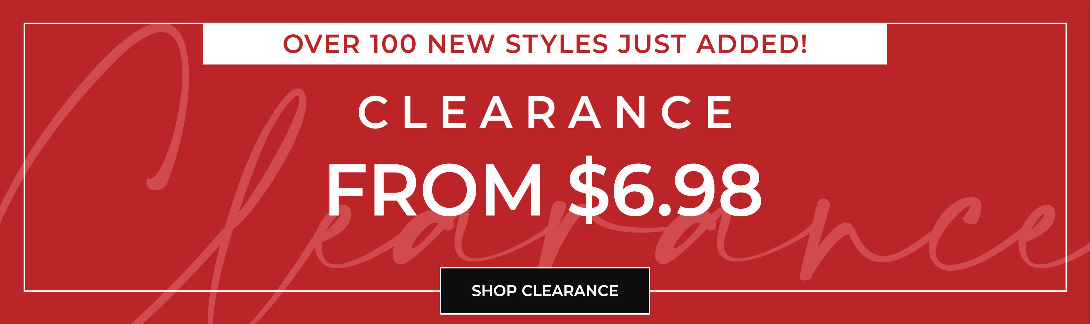 SHOP CLEARANCE